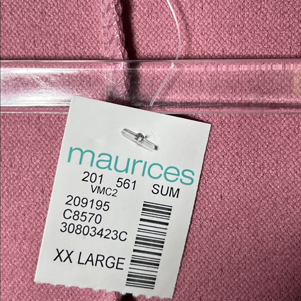 Maurice’s pink open blazer size xxl - Picture 5 of 8